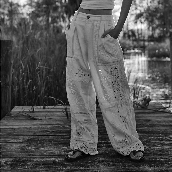 GORGEOUS NWTS FREE PEOPLE PANTS (8) - Picture 2 of 5